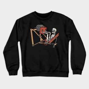 Fitness skull Crewneck Sweatshirt